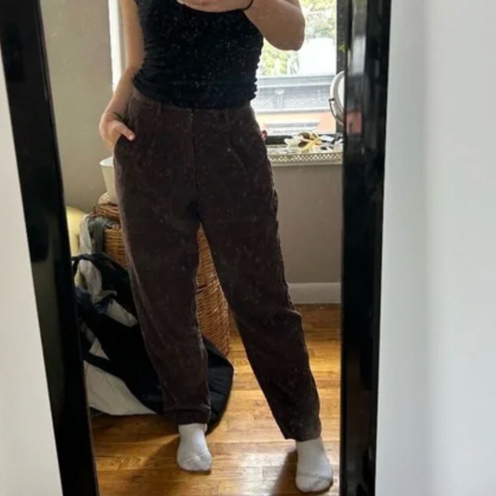 Brown Corduroy vintage pants